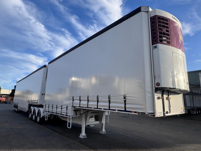 2006 TopStart/MaxiTrans St3 34 Pallet Drop On Double Drop Deck Fridge Mezzanine