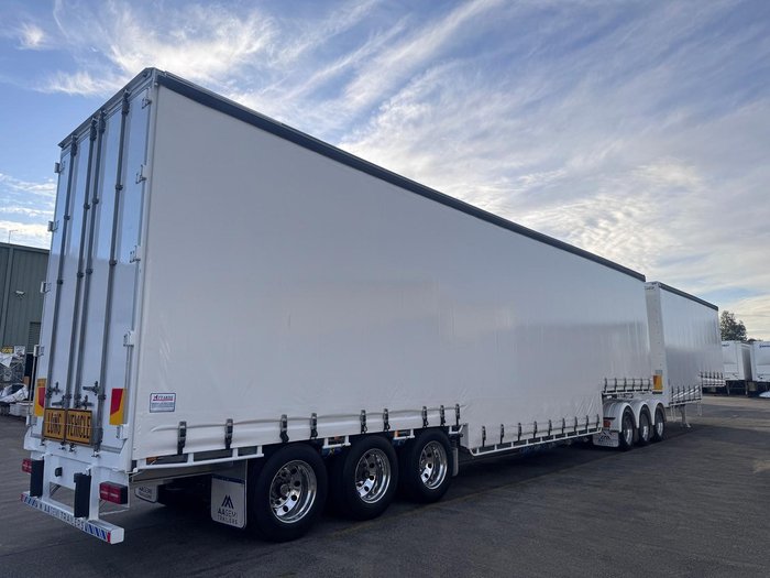 2006 TopStart/MaxiTrans St3 34 Pallet Drop On Double Drop Deck Fridge Mezzanine