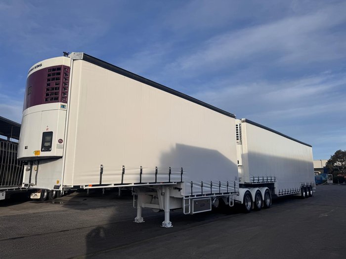 2006 TopStart/MaxiTrans St3 34 Pallet Drop On Double Drop Deck Fridge Mezzanine