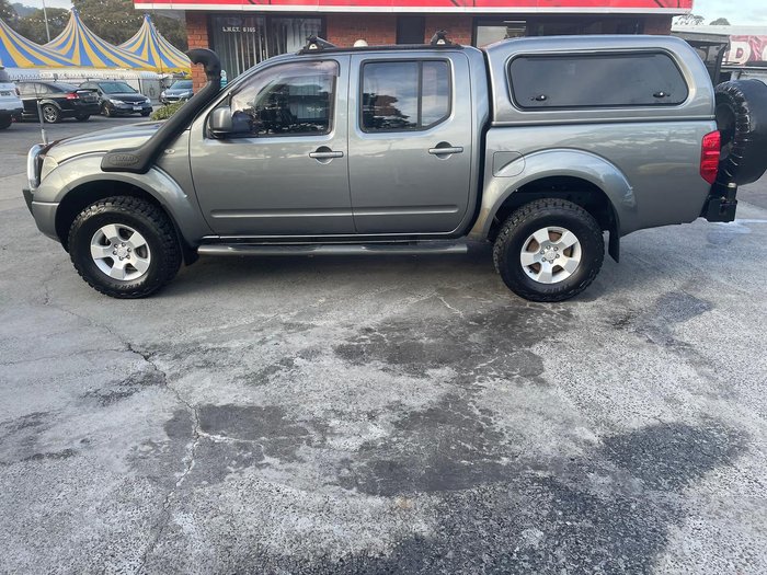 2011 Nissan Navara ST D40 MY11 4X4 Dual Range Slate Grey