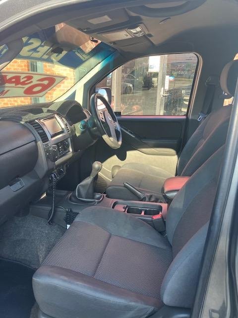 2011 Nissan Navara ST D40 MY11 4X4 Dual Range Slate Grey