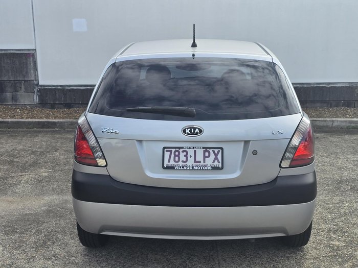2008 Kia Rio LX JB MY07 Silver