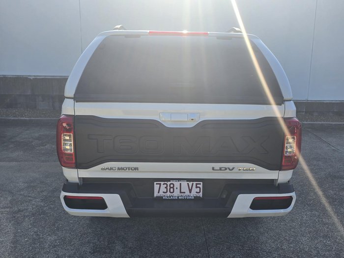 2022 LDV T60 Max LUXE SK8C 4X4 Dual Range Blanc White