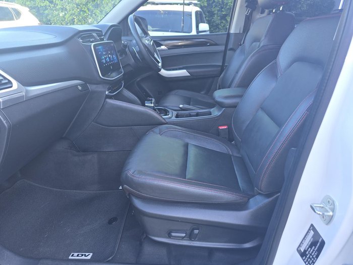 2022 LDV T60 Max LUXE SK8C 4X4 Dual Range Blanc White