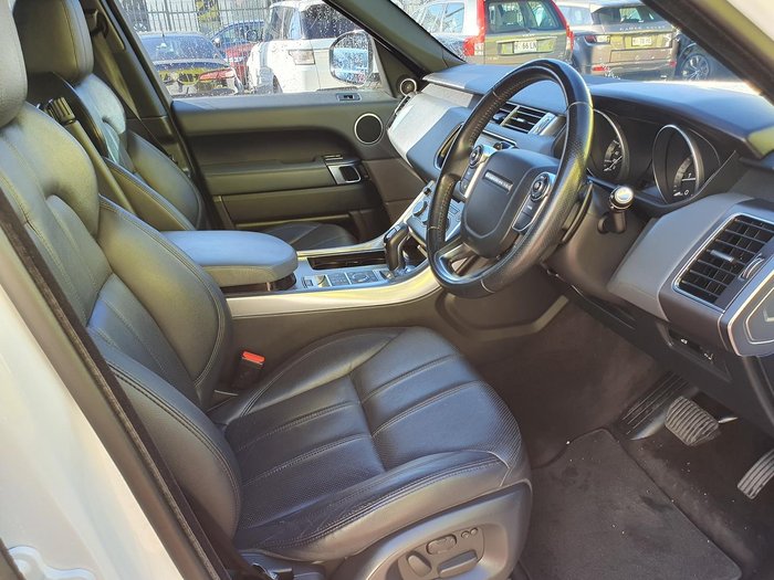 2013 Land Rover Range Rover Sport TDV6 SE L494 MY14.5 4X4 Constant Fuji White