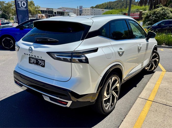 2025 Nissan QASHQAI Ti-L J12 MY25 Pearl White