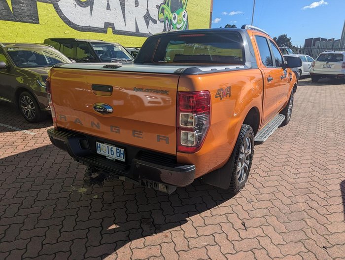 2017 Ford Ranger Wildtrak PX MkII 4X4 Dual Range Pride Orange