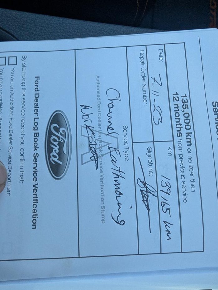 2017 Ford Ranger Wildtrak PX MkII 4X4 Dual Range Pride Orange