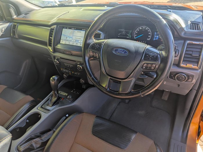 2017 Ford Ranger Wildtrak PX MkII 4X4 Dual Range Pride Orange