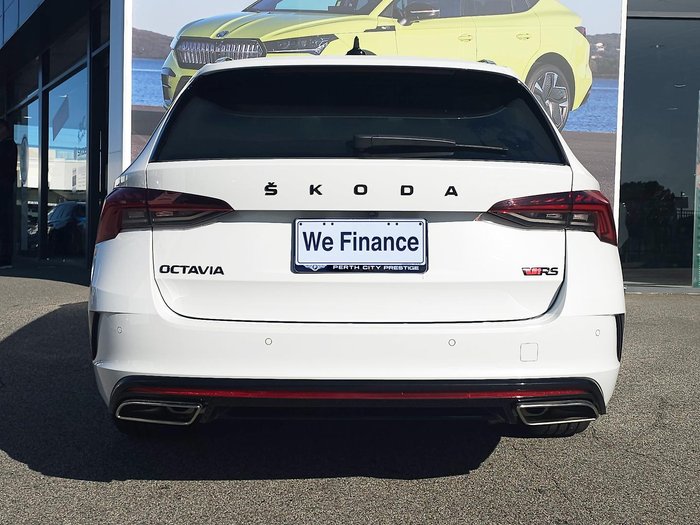 2023 SKODA Octavia RS NX MY23.5 Moon White