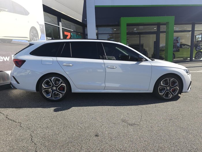 2023 SKODA Octavia RS NX MY23.5 Moon White