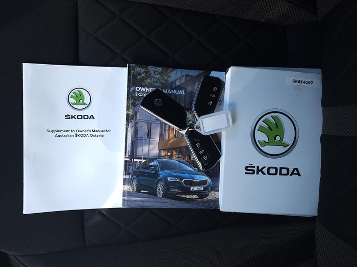 2023 SKODA Octavia RS NX MY23.5 Moon White