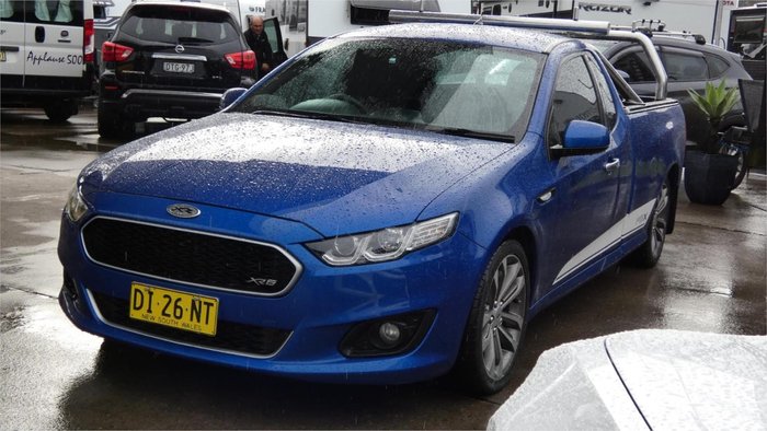 2015 Ford Falcon Ute XR6 FG X BLUE