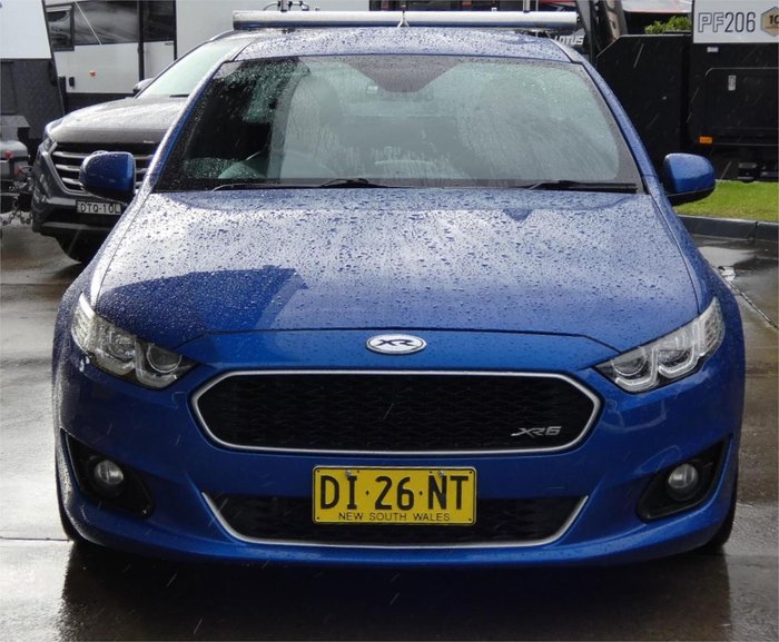 2015 Ford Falcon Ute XR6 FG X BLUE
