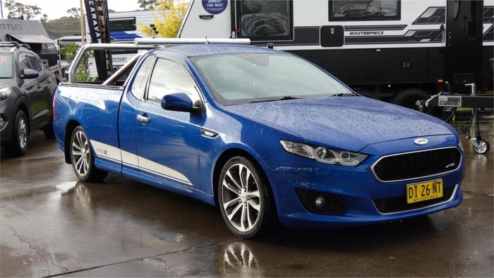 2015 Ford Falcon Ute XR6 FG X BLUE