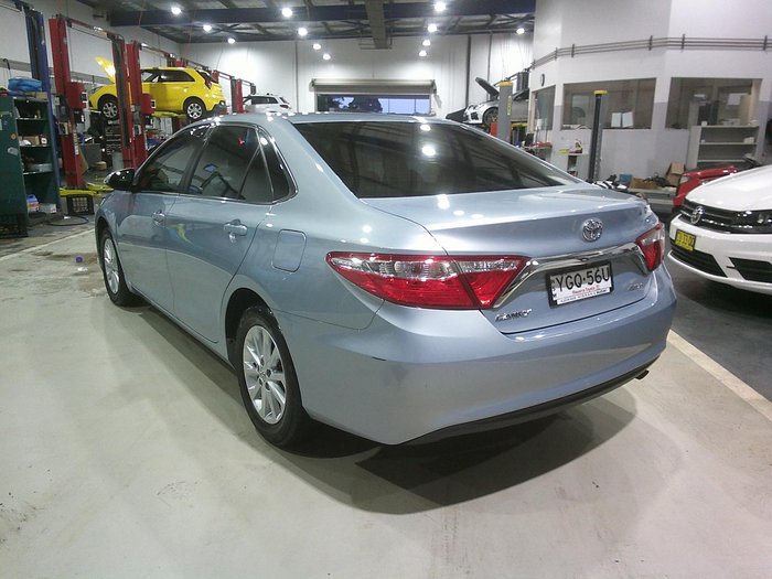 2017 Toyota Camry Altise ASV50R Silver Pearl