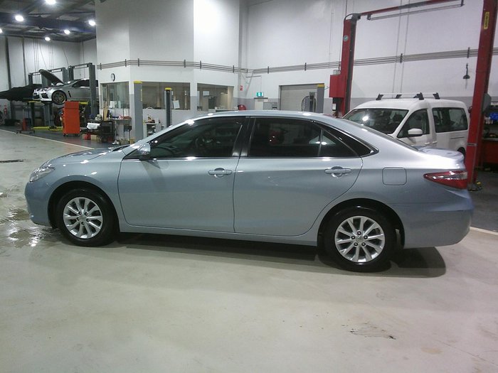 2017 Toyota Camry Altise ASV50R Silver Pearl
