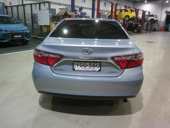 2017 Toyota Camry Altise ASV50R Silver Pearl