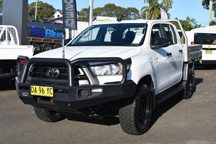 2021 Toyota Hilux SR GUN126R 4X4 Dual Range Glacier White