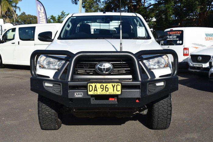 2021 Toyota Hilux SR GUN126R 4X4 Dual Range Glacier White