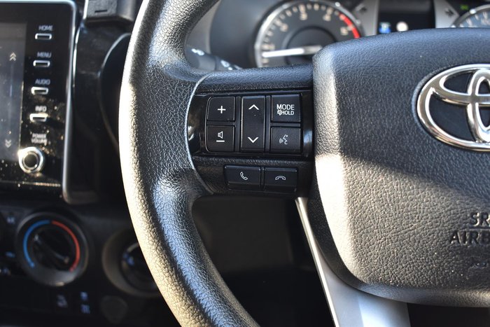 2021 Toyota Hilux SR GUN126R 4X4 Dual Range Glacier White