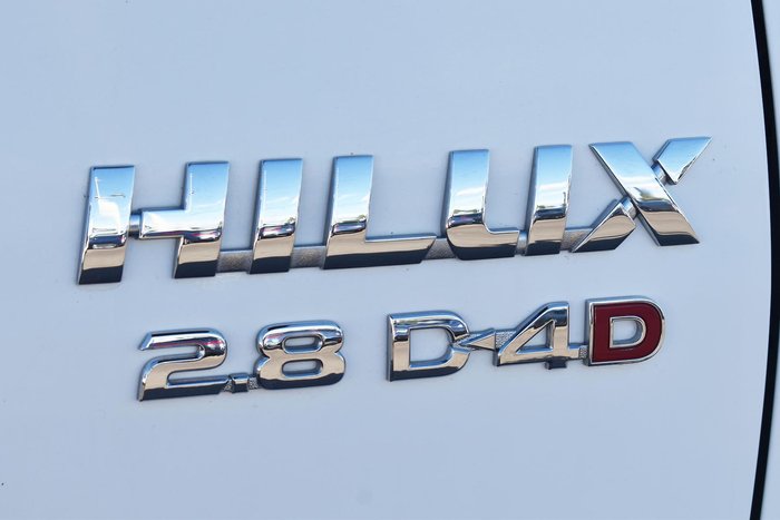 2021 Toyota Hilux SR GUN126R 4X4 Dual Range Glacier White