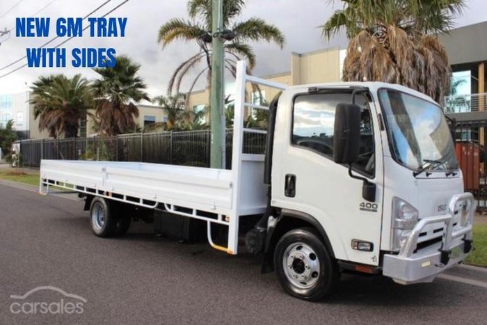 2014 Isuzu N Series NPR 400 WHITE