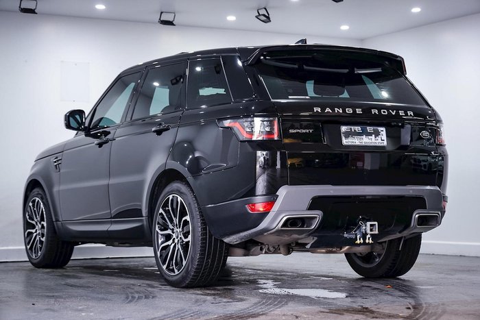 2021 Land Rover Range Rover Sport DI6 183kW SE L494 MY21.5 4X4 Constant Santorini Black