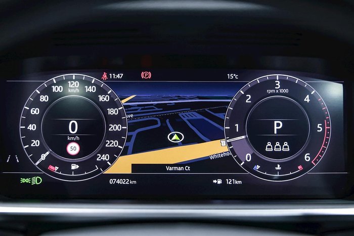 2021 Land Rover Range Rover Sport DI6 183kW SE L494 MY21.5 4X4 Constant Santorini Black