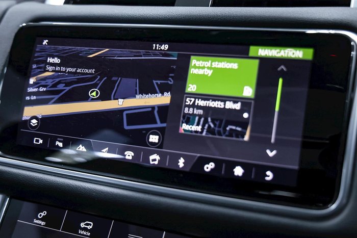 2021 Land Rover Range Rover Sport DI6 183kW SE L494 MY21.5 4X4 Constant Santorini Black