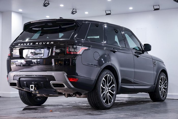 2021 Land Rover Range Rover Sport DI6 183kW SE L494 MY21.5 4X4 Constant Santorini Black