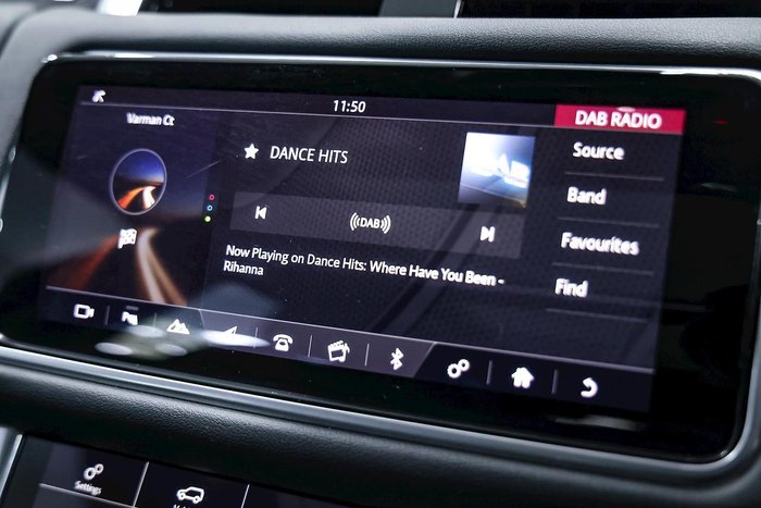 2021 Land Rover Range Rover Sport DI6 183kW SE L494 MY21.5 4X4 Constant Santorini Black