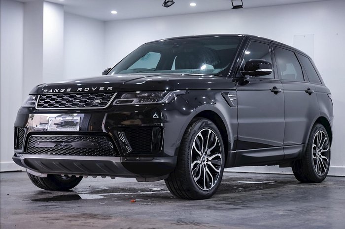 2021 Land Rover Range Rover Sport DI6 183kW SE L494 MY21.5 4X4 Constant Santorini Black