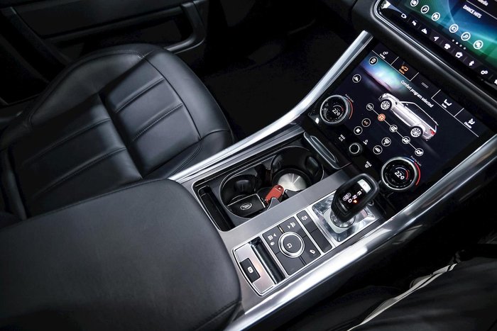 2021 Land Rover Range Rover Sport DI6 183kW SE L494 MY21.5 4X4 Constant Santorini Black