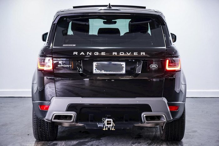 2021 Land Rover Range Rover Sport DI6 183kW SE L494 MY21.5 4X4 Constant Santorini Black