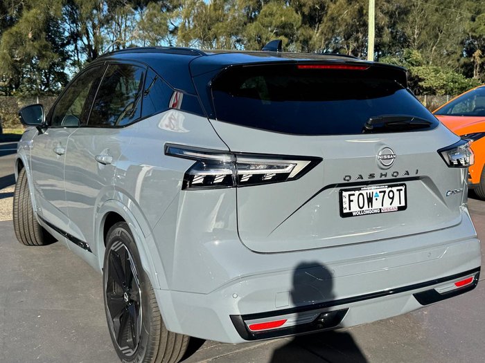 2025 Nissan QASHQAI N-DESIGN e-POWER J12 MY25 Ceramic Grey with Onyx Black Roof
