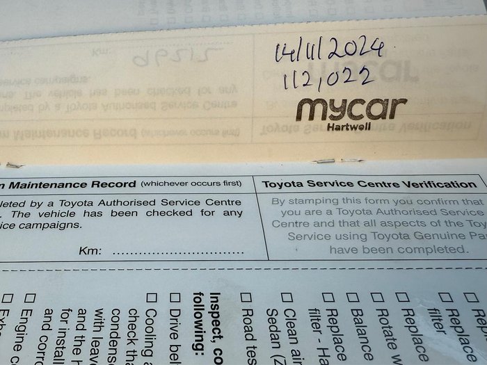 2012 Toyota Corolla Ascent Sport ZRE182R Tidal Blue