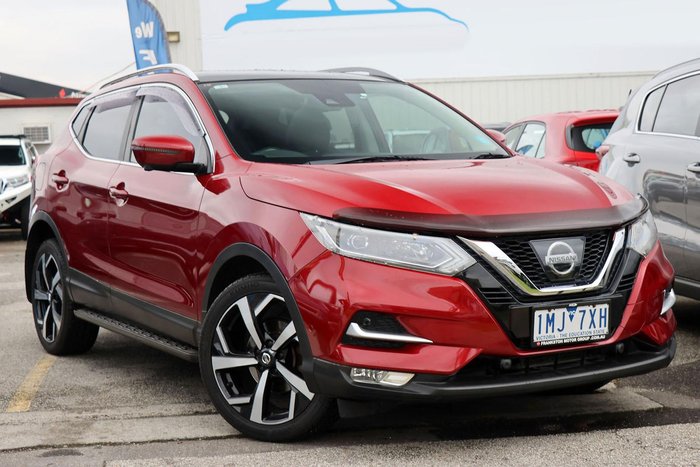 2018 Nissan QASHQAI N-TEC J11 Series 2 Magnetic Red