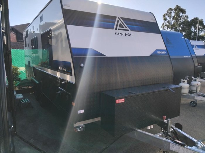 2025 New Age Caravans Manta Ray 19Ft Couple Van Aussie Made Composite Full Ensuite