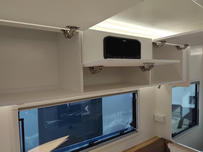 2025 New Age Caravans Manta Ray 19Ft Couple Van Aussie Made Composite Full Ensuite
