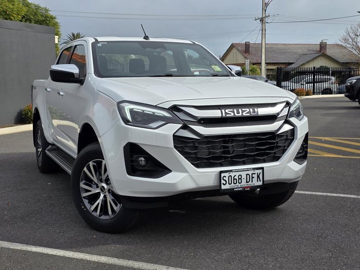 2024 Isuzu D-MAX LS-U MY24 4X4 Dual Range Moonstone White