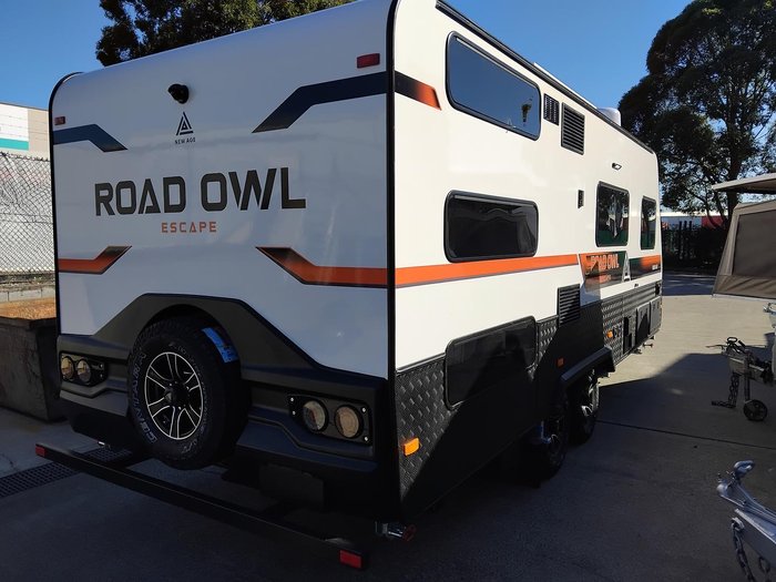 2025 New Age Caravans Road Owl Escape 19Ft Bunk Ensuite Ro19be Full Composite