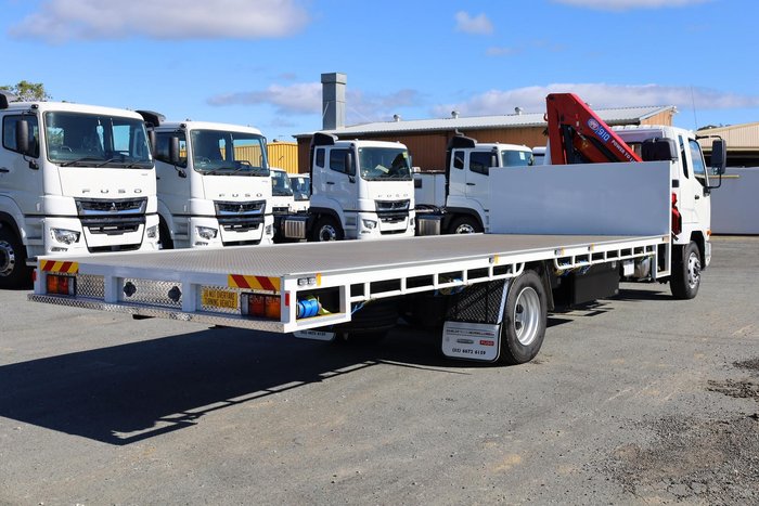 2024 Fuso Fighter 1427 Crane Truck White