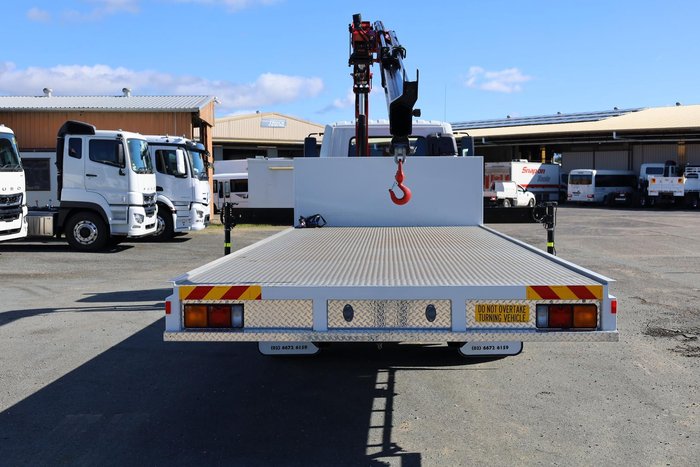 2024 Fuso Fighter 1427 Crane Truck White