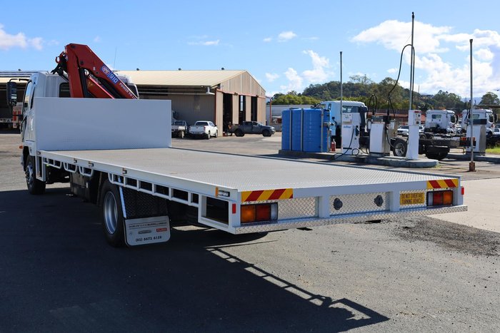 2024 Fuso Fighter 1427 Crane Truck White