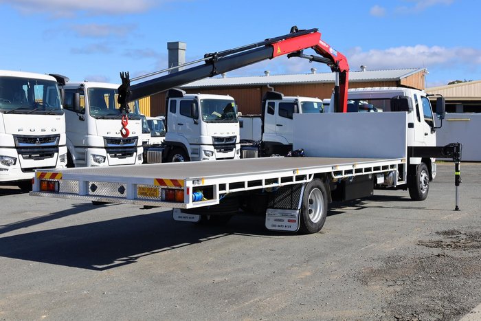 2024 Fuso Fighter 1427 Crane Truck White