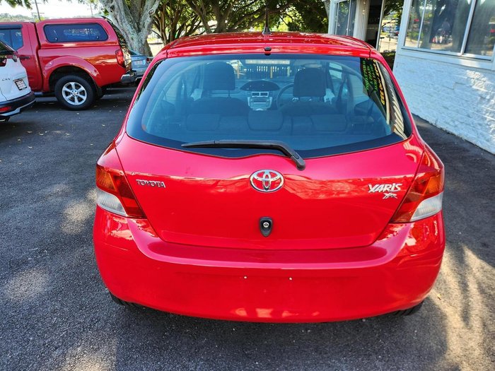 2009 Toyota Yaris YR NCP90R MY09 Cherry