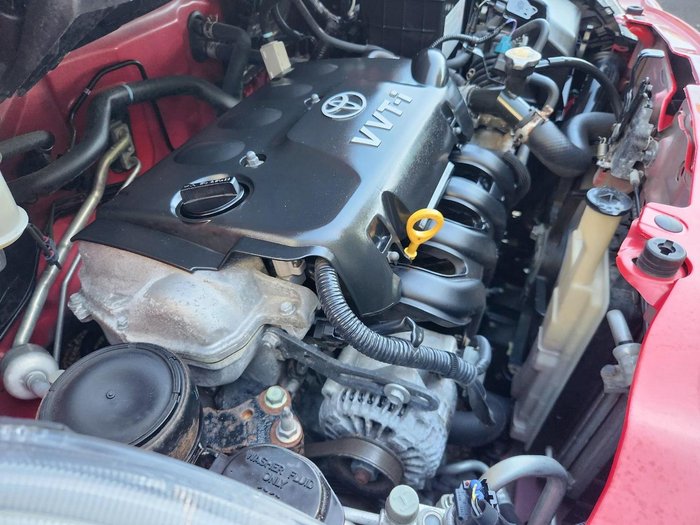 2009 Toyota Yaris YR NCP90R MY09 Cherry