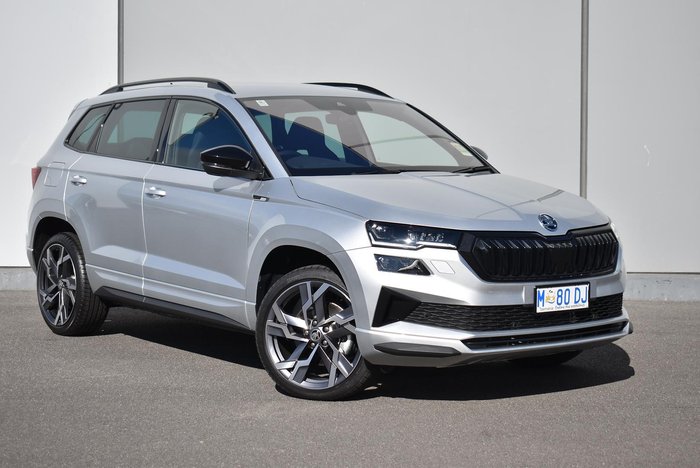 2024 SKODA Karoq 110TSI Sportline NU MY24 Brilliant Silver