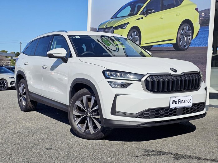 2025 SKODA Kodiaq 140TSI Select PS MY25 4X4 Moon White